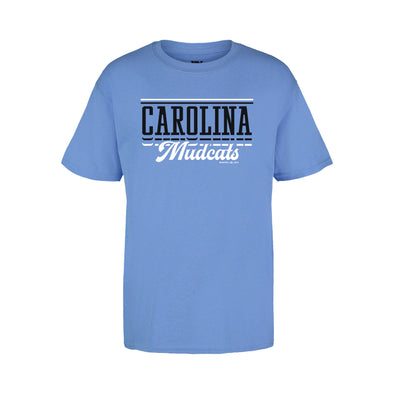 Carolina Mudcats Youth Light Blue Classic Basic Tee