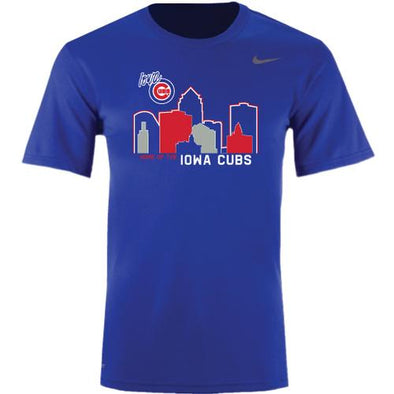 Men's Nike Iowa Cubs SS Skyline Tee