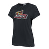 Toledo Mud Hens Ladies Pennant Logo Frankie T-shirt