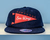 Portland Sea Dogs Official League Wooly Pennant Adjustable Hat