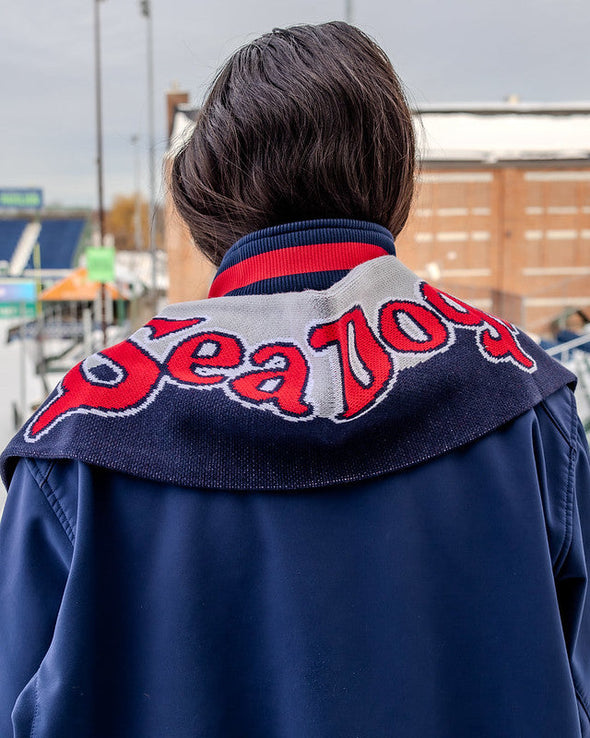 Portland Sea Dogs Official League Wave Scarf