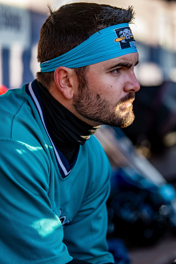 Portland Sea Dogs JUNK Big Bang Lite Retro Teal Headband