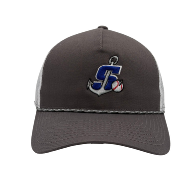 OC Grey/White Mesh S Anchor Snapback