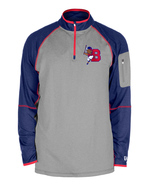 Buffalo Bisons New Era 2Tone Game Day 1/4 Zip