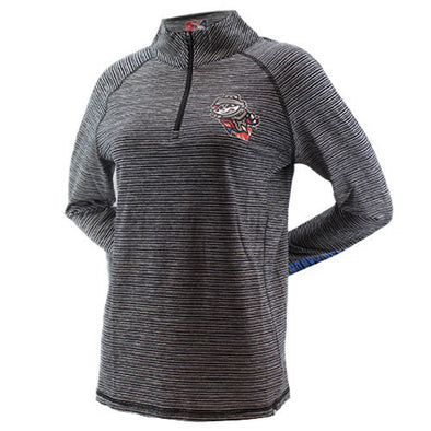 LADIES BLACK PRIMARY 1/4 ZIP