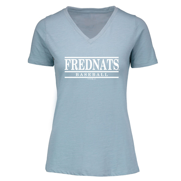 Women's FredNats Block V-Neck