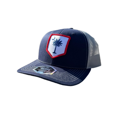 Greenville Drive OC Sport Navy/Gray Palmetto Badge Patch Hat