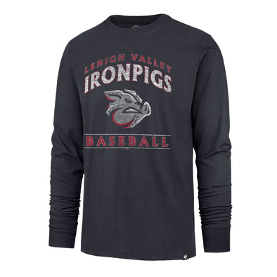 Lehigh Valley IronPigs Mens 47 Brand Long Sleeve Tee