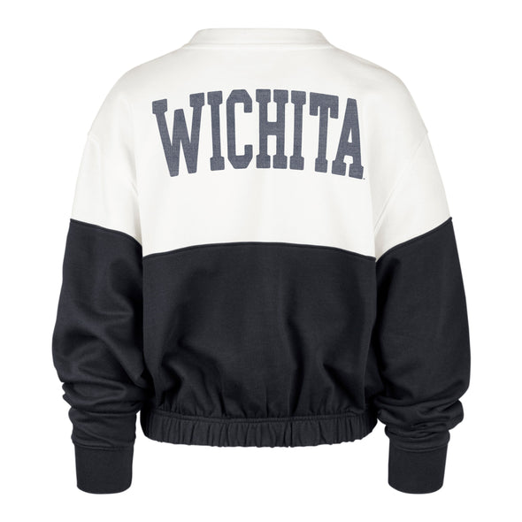 Wichita Wind Surge '47 Women's Take Two Bonita Crop Crewneck Sweatshirt