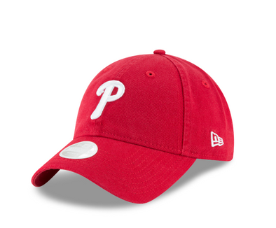 New Era 9Twenty Philadelphia Phillies Women's Red Cap Logo
