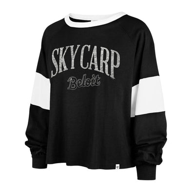 Beloit Sky Carp 47 Brand Ladies Flint Black Upside Rhea L/S Tee