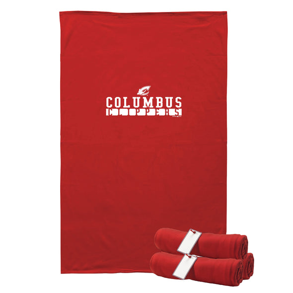 Columbus Clippers MV Sport Throw Blanket