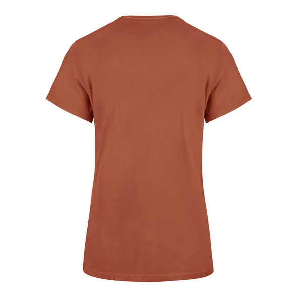 Durham Bulls 47 Brand Women's Spiced Orange D Logo Frankie Tee