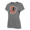 Durham Bulls 47 Brand Womens Slate Gray D Logo Frankie Tee