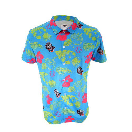 OT Sports Full Button Hawaiian Shirt
