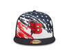 Buffalo Bisons 2022 Stars & Stripes 5950 Cap