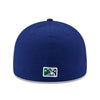 Hartford Yard Goats New Era On-Field Road Cap in Royal Blue