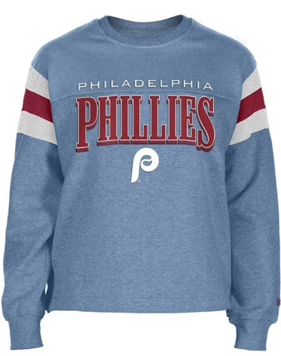 New Era Philadelphia Phillies Women's Throwback Crewneck