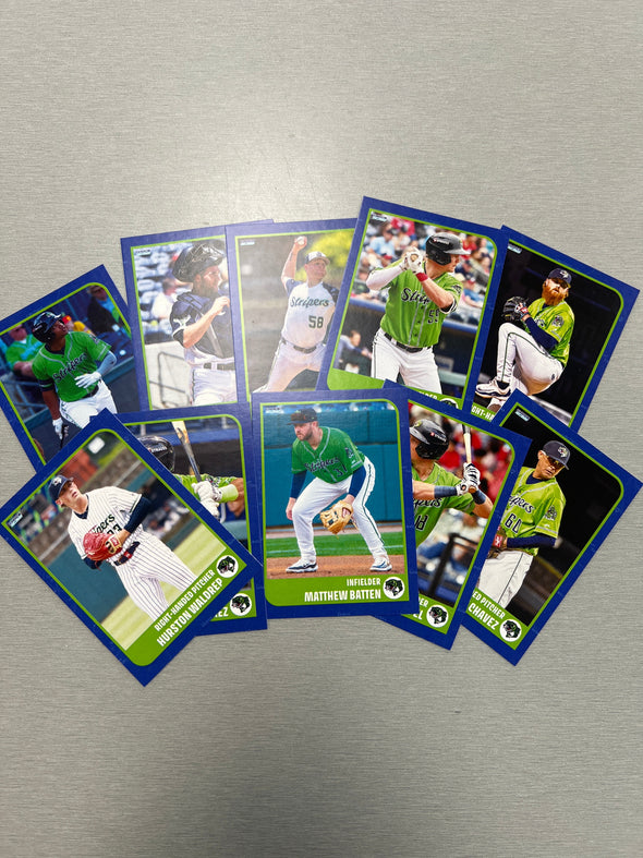 Gwinnett Stripers 2025 Team Card Set