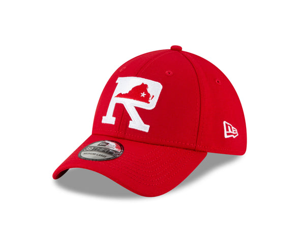 Richmond Flying Squirrels 39Thirty R Fauxback Stretch Fit Cap