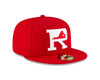 Richmond Flying Squirrels New Era 59Fifty 'R' Fauxback Cap