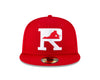 Richmond Flying Squirrels New Era 59Fifty 'R' Fauxback Cap