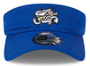 Omaha Storm Chasers New Era Clutch Hit Royal Vortex Visor