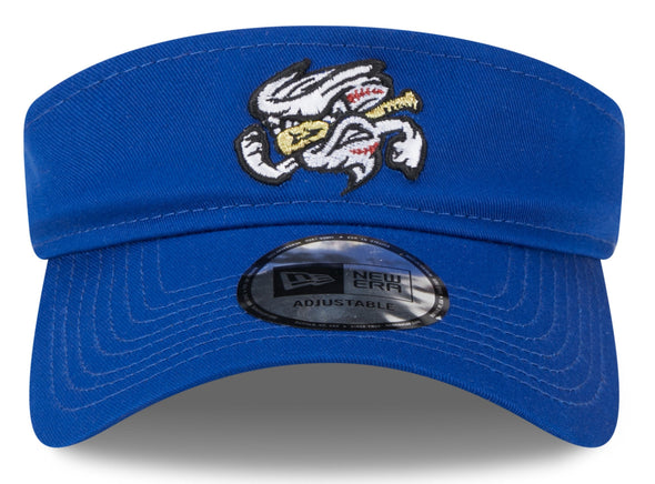 Omaha Storm Chasers New Era Clutch Hit Royal Vortex Visor