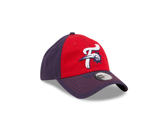 New Era Youth 9Forty Reading Fightin Phils Navy & Red Clutch Hit Adjustable Hat