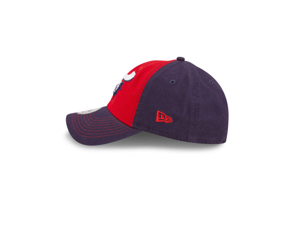 New Era Youth 9Forty Reading Fightin Phils Navy & Red Clutch Hit Adjustable Hat