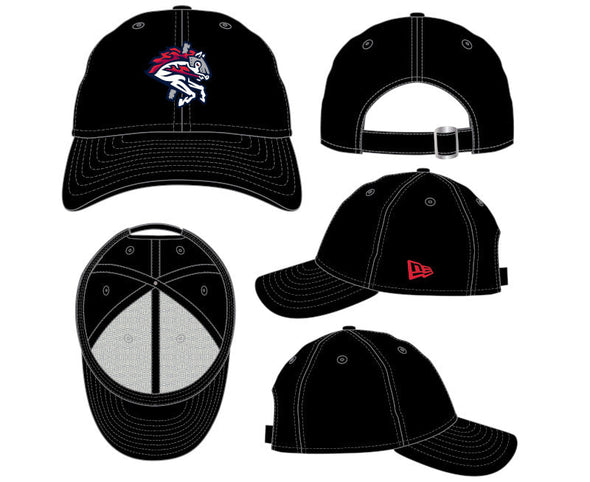 BRP NEW ERA ADULT BLACK CASUAL CLASSIC ADJUSTABLE HAT