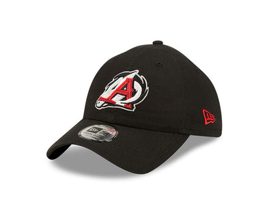 Arkansas Travelers New Era Casual Classic Black Cap