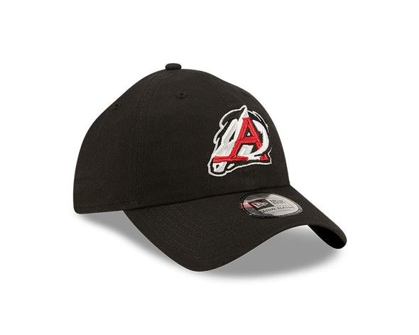 Arkansas Travelers New Era Casual Classic Black Cap