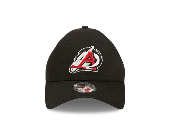 Arkansas Travelers New Era Casual Classic Black Cap