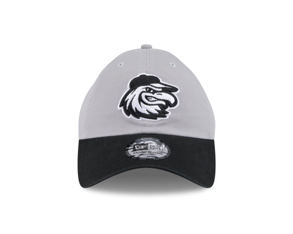 Rochester Red Wings New Era Gray Adjustable Cap