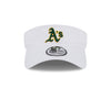 VISOR WHITE A'S, ATHLETICS