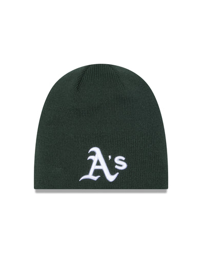 BEANIE A'S TEAM COLOR GREEN, ATHLETICS