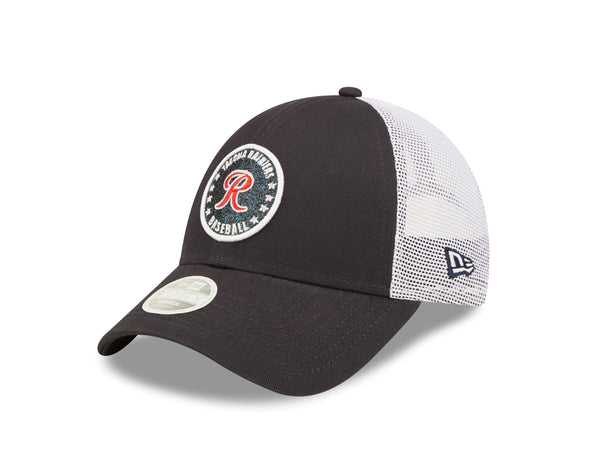 Tacoma Rainiers New Era 9Twenty Women’s Navy Glitter Circle Patch Cap