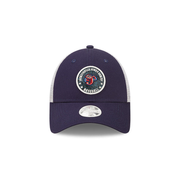 Jacksonville Jumbo Shrimp New Era Ladies Glitter Circle 9Forty