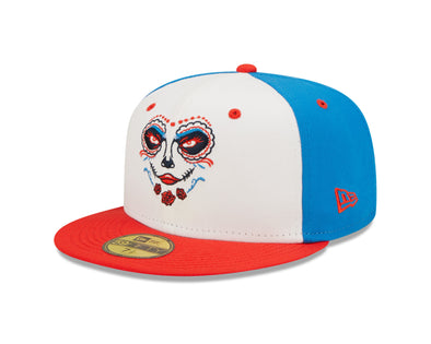 Tacoma Rainiers New Era 59Fifty Copa La Familia Fire Blue Cap