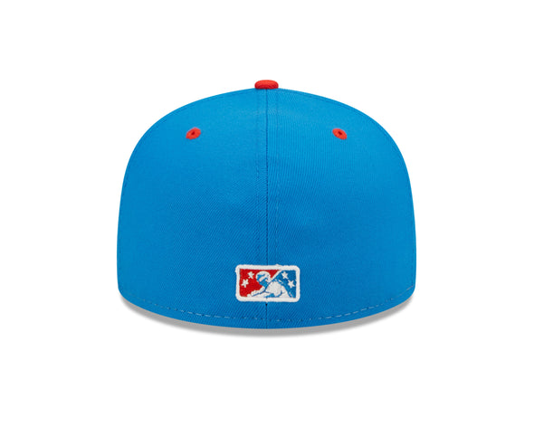 Tacoma Rainiers New Era 59Fifty Copa La Familia Fire Blue Cap