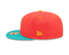 Delmarva Shorebirds Los Gallos de Delmarva New Era 59FIFTY On-Field Fitted Copa Cap