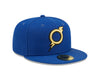 Omaha Storm Chasers New Era 59Fifty Royal O-Bolt Road Cap