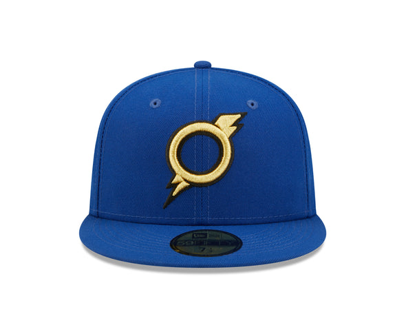 Omaha Storm Chasers New Era 59Fifty Royal O-Bolt Road Cap