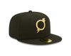 Omaha Storm Chasers New Era 59Fifty Black O-Bolt Alternate Cap