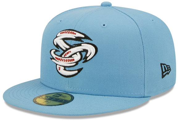 Omaha Storm Chasers New Era 59Fifty Powder Blue SC Alt Cap