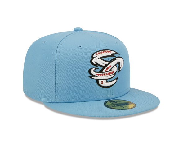 Omaha Storm Chasers New Era 59Fifty Powder Blue SC Alt Cap