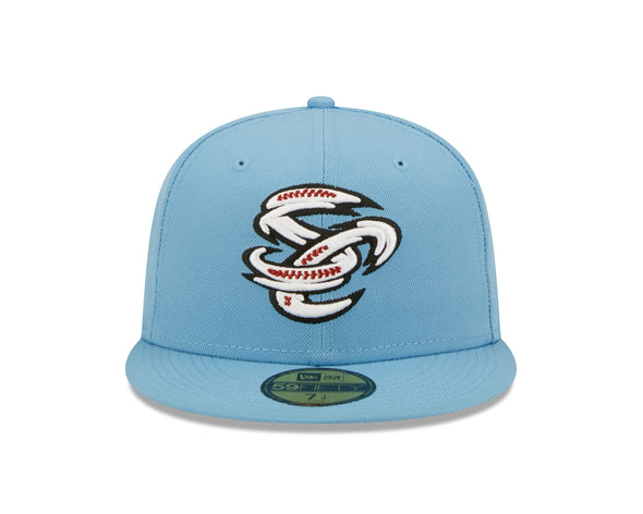 Omaha Storm Chasers New Era 59Fifty Powder Blue SC Alt Cap