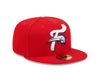 New Era Kids 59Fifty On Field Home Red F-Fist Hat