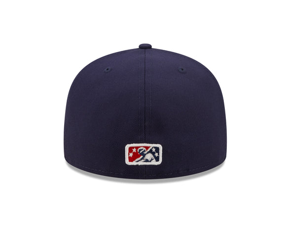 New Era 59Fifty Navy F-Fist On Field Batting Practice Hat